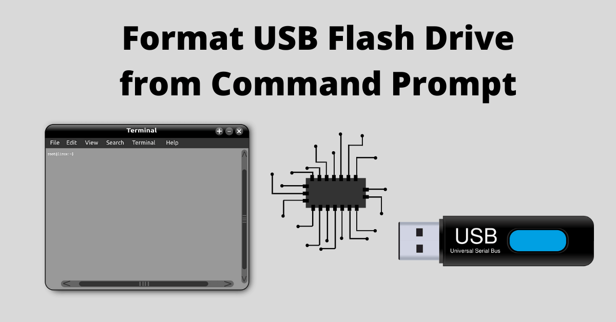 How to Format USB Flash Drive from Command Prompt