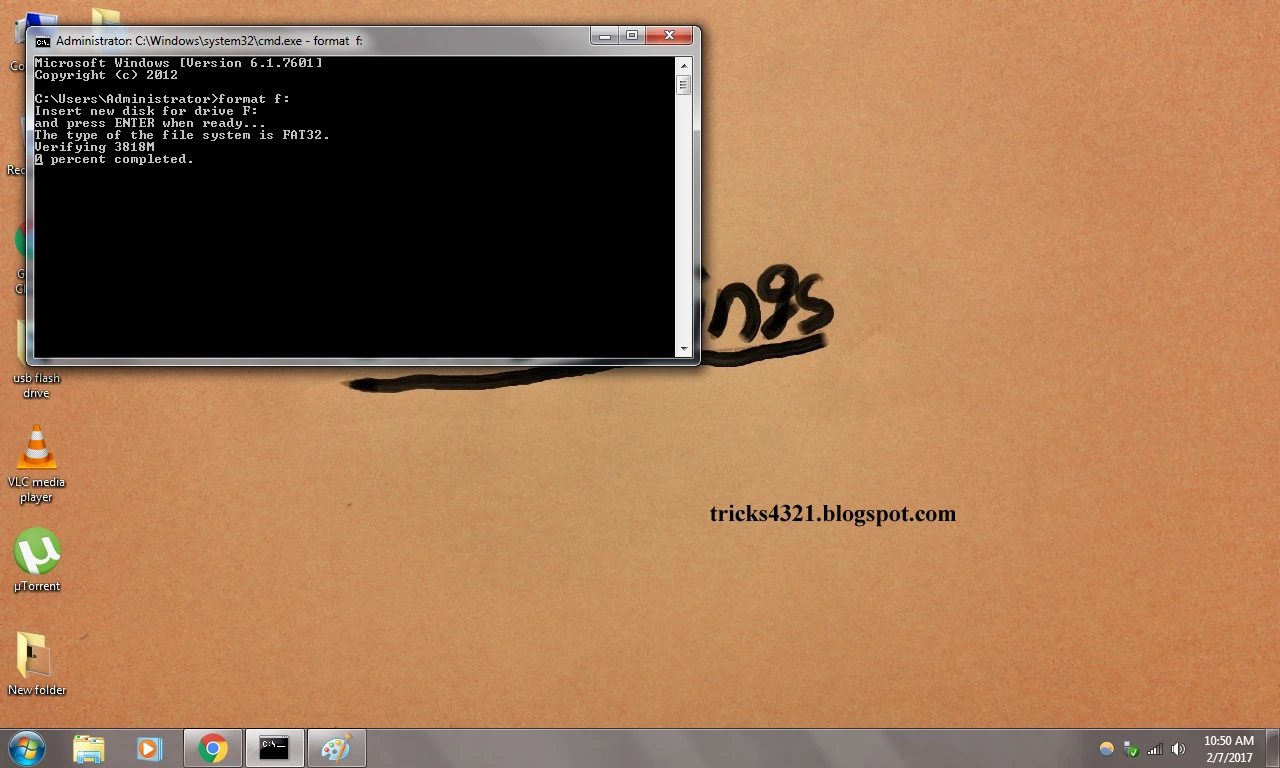 CMD Command For Pendrive Format (Guide StepbyStep)