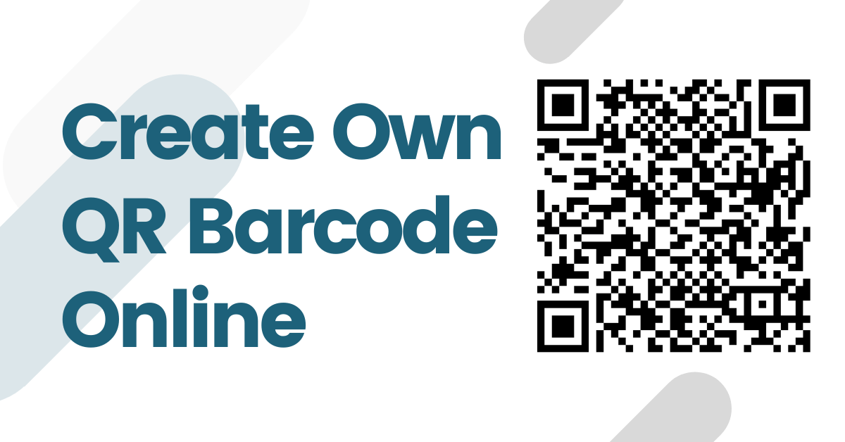 Create Own QR Barcode Online