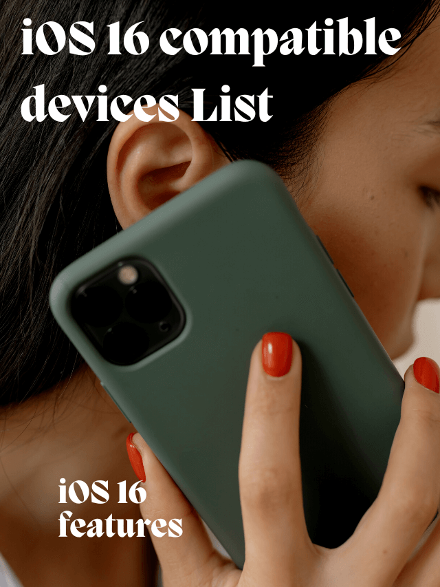 Devices compatible with ios 16
